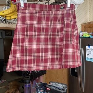 Plaid skirt
